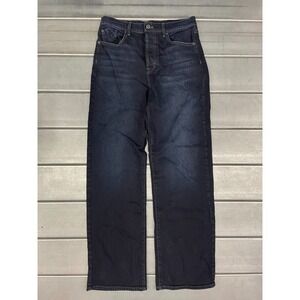 Modern American Rexford Jeans Womens 30 Dark Wash High Rise‎ Button Fly